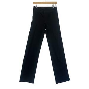 $95NWT American Tall Jeans Harper Pull-On Straight Leg Women's Size Small Black